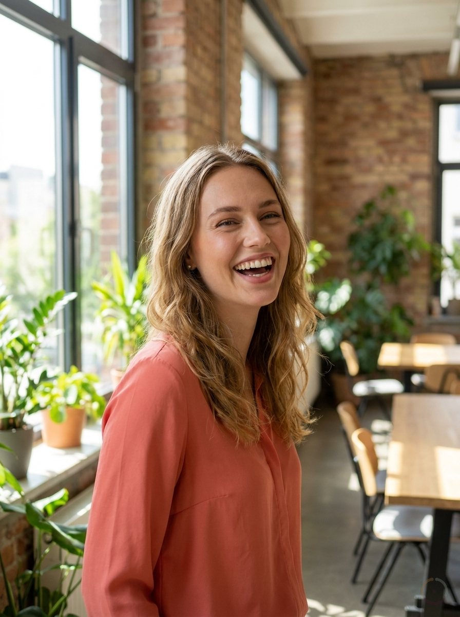 KI-generiert: Sophie vom Team der Plan Genial Unternehmensberatung